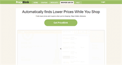 Desktop Screenshot of priceblink.com