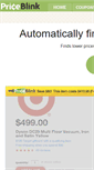 Mobile Screenshot of priceblink.com